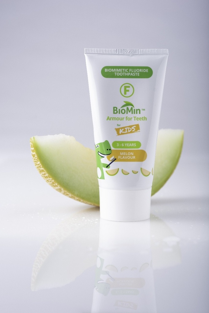 BioMin F con Flúor  para niños sabor melón