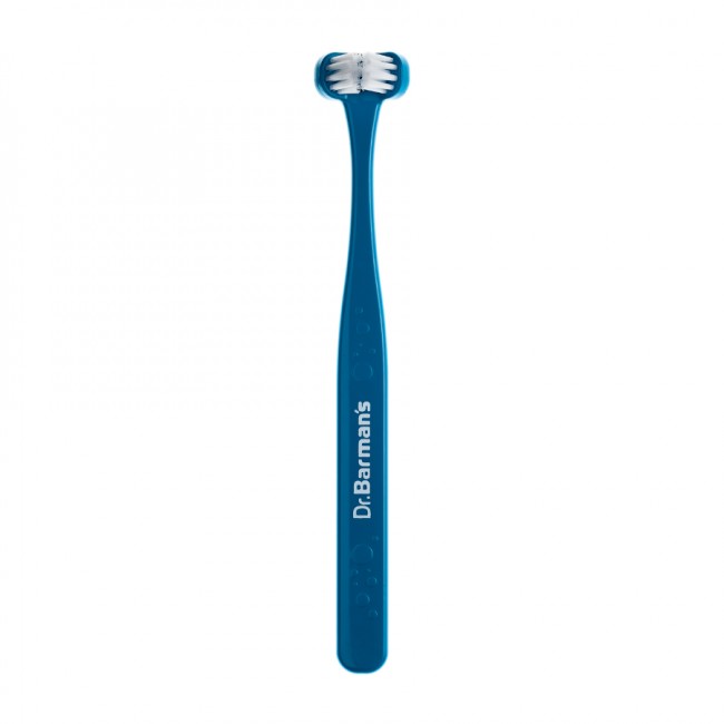 CEPILLO DENTAL DR. BARMAN´S CABEZAL TRIPLE KIDS 0-6 AÑOS AZUL