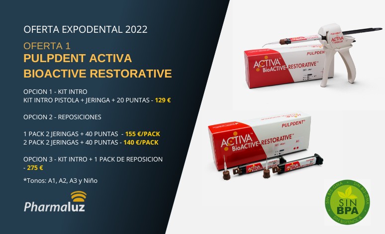 OFERTA 1 - PULPDENT ACTIVA BIOACTIVE RESTORATIVE