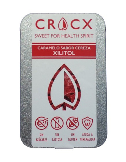 CRACX CARAMELOS XILITOL SABOR CEREZA