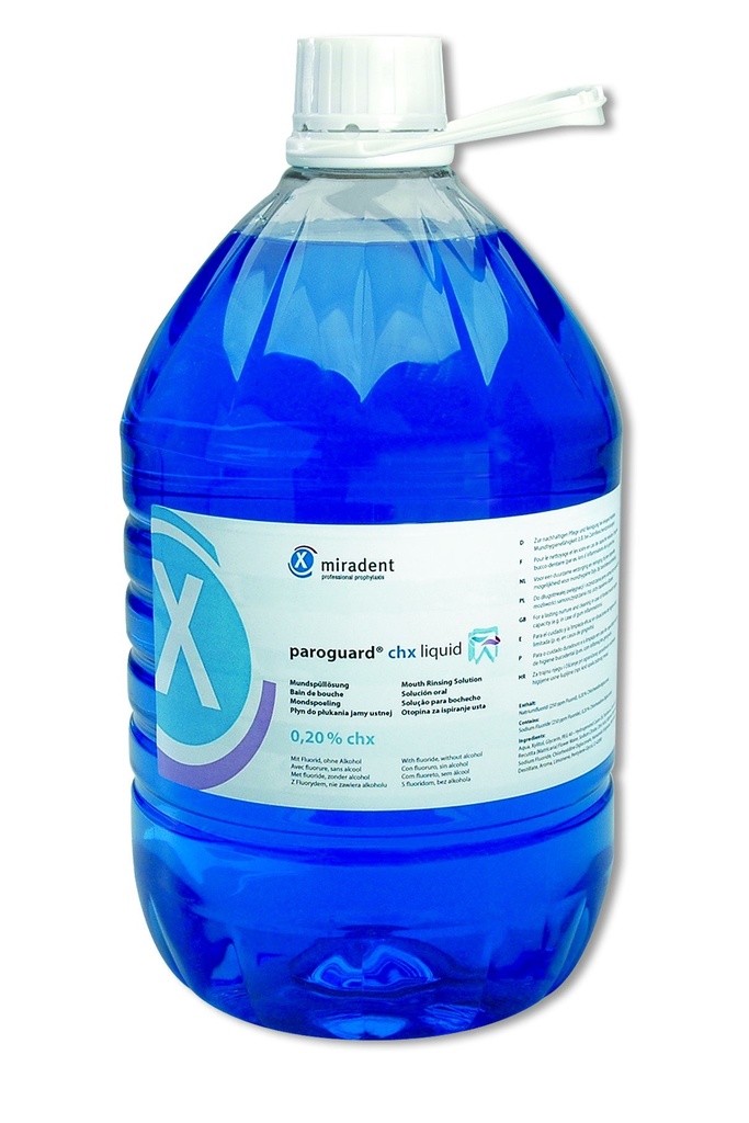 Colutorio con Clorhexidina Paroguard CHX 0,20 %  5000ml (sin dosificador)