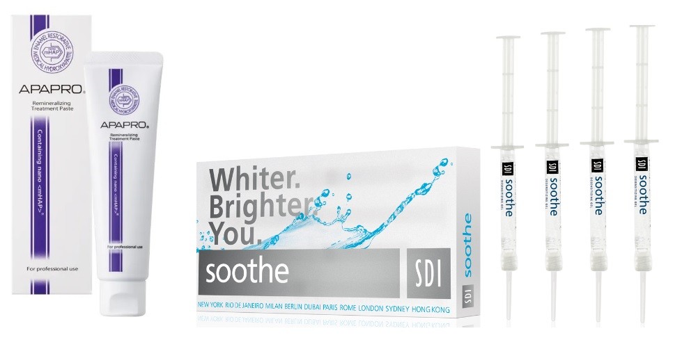PACK APAPRO PASTA DENTAL mHAP  + SOOTHE GEL DESENSIBILIZANTE 