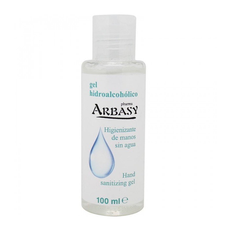 GEL HIDROALCOHÓLICO 100 ML - HIGIENIZANTE DE MANOS ARBASY
