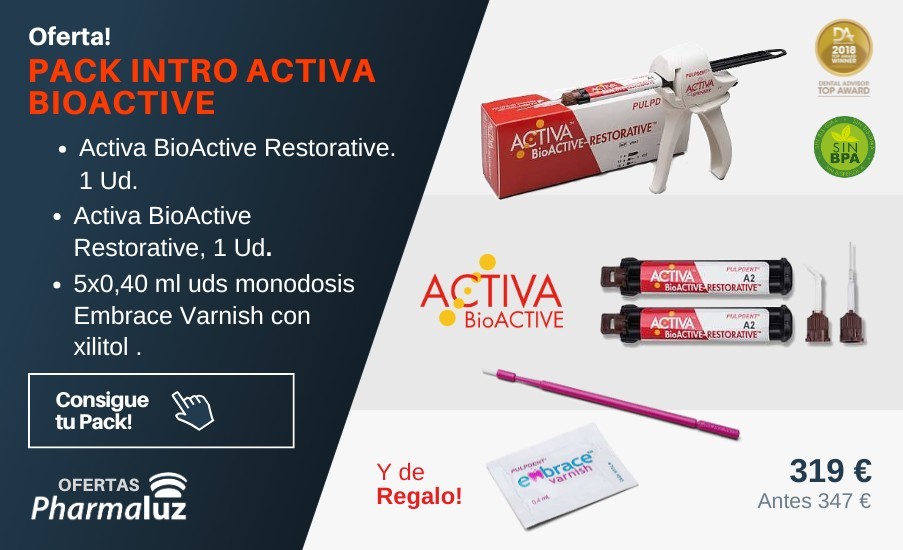 PACK INTRO ACTIVA BIOACTIVA DE PULPDENT