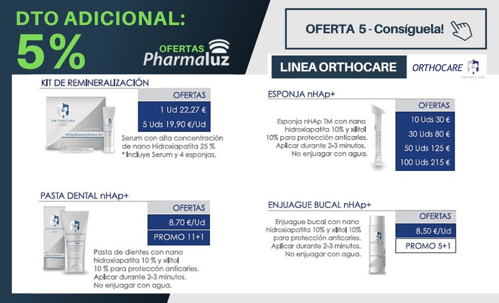 OFERTA 5 - LINEA ORTHOCARE