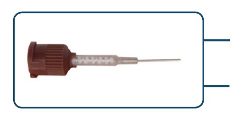 Punta automezcladora canúla metal flexible 20 uds