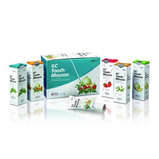 [262032] GC Tooth Mousse CAJA 10 botes sabores Surtidos