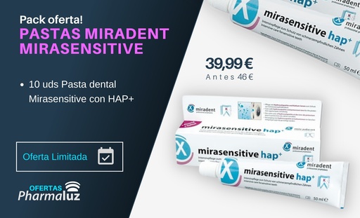 PACK 10 PASTAS MIRASENSITIVE nHAP+