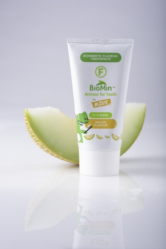 BioMin F con Flúor  para niños sabor melón