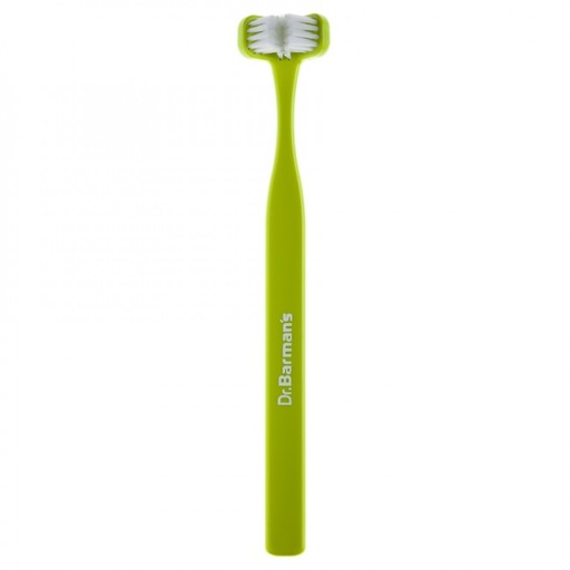 CEPILLO DENTAL DR. BARMAN´S CABEZAL TRIPLE +12 AÑOS AMARILLO