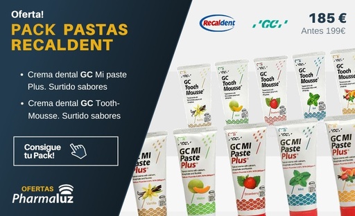 PACK PASTAS RECALDENT