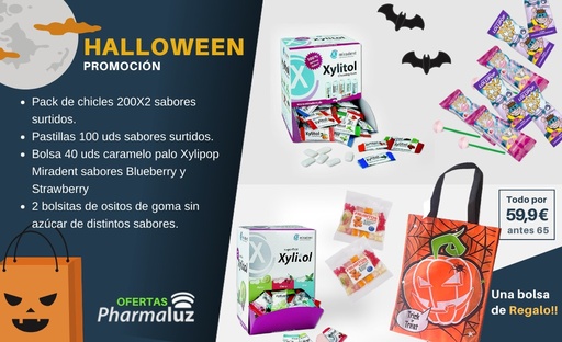 PROMOCIÓN HALLOWEEN PRODUCTOS XYLITOL