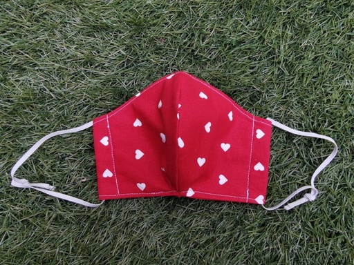 MASCARILLA ADULTO CORAZONES""