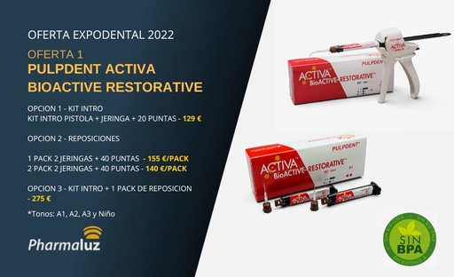 OFERTA 1 - PULPDENT ACTIVA BIOACTIVE RESTORATIVE