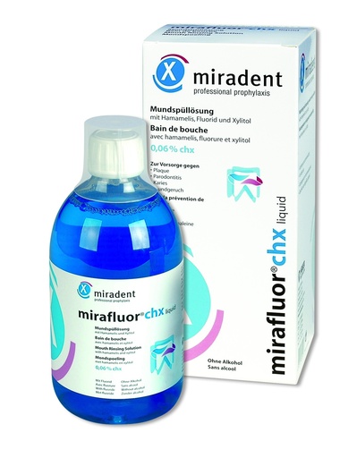 [630085] Colutorio con Clorhexidina Mirafluor CHX 0,06 %  100ml