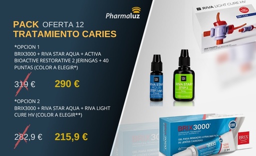 OFERTA 12 - PACK TRATAMIENTO CARIES
