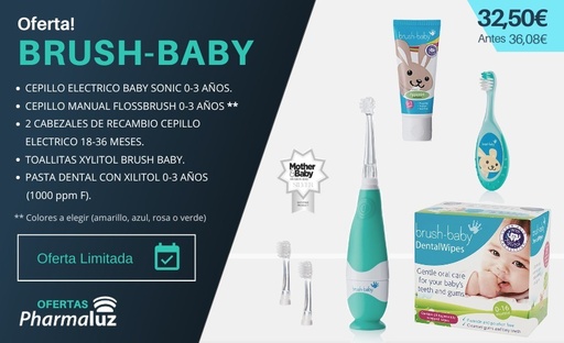 PACK PRODUCTOS BRUSH BABY BEBÉS