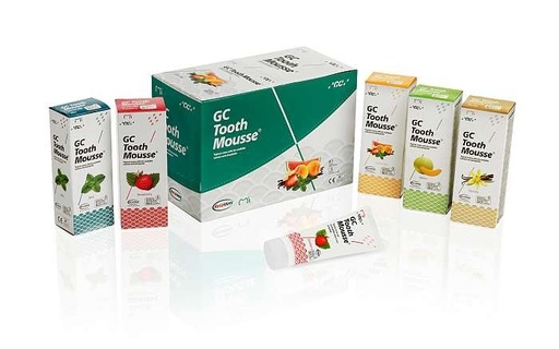 [2520] GC Tooth Mousse caja 10 botes sabor Fresa