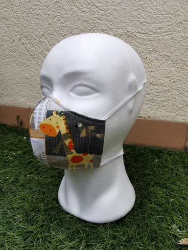 MASCARILLA ADULTO GIRAFA""