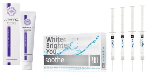 PACK APAPRO PASTA DENTAL mHAP  + SOOTHE GEL DESENSIBILIZANTE 