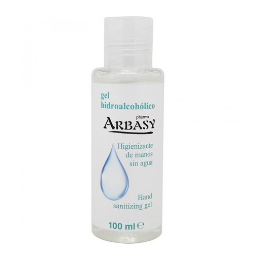 GEL HIDROALCOHÓLICO 100 ML - HIGIENIZANTE DE MANOS ARBASY