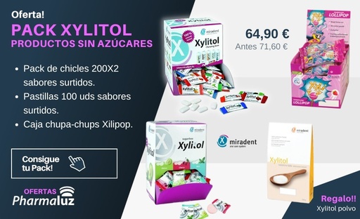 PACK XYILITOL PRODUCTOS SIN AZÚCARES