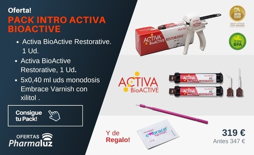 PACK INTRO ACTIVA BIOACTIVA DE PULPDENT
