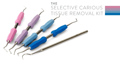 [KITRSCSIN] KIT 5 PIEZAS REMOCION SELECTIVA CARIES + ADEP
