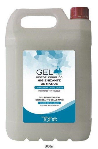 GEL HIDROALCOHÓLICO 5 LITROS - HIGIENIZANTE DE MANOS DERMOPROTECT