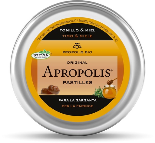 [200101] Pastillas Miel y Tomillo propóleo BIO lata 40g