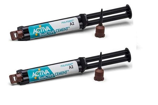 [VC2-A2] 2 Jeringas de 5 ml/7 g + 40 puntas. Tinte A2 opaco