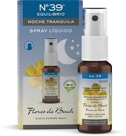[600407] Spray Liquido No.39 Flores de Bach Noche Tranquila" BIO 20 ml"